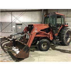 IH Model 3288 Diesel Tractor w/Cab, 18.4 x 38 - 540/1000 Dual P.T.O. Dual Hydraulics App 6200 Hours