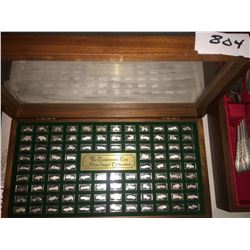 Centennial Car mini ingot collection from Franklin Mint