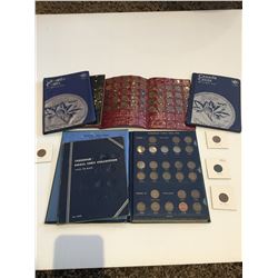 Approx 1200 Canadian pennies from 1920s to 1970s