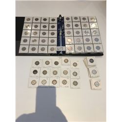 Approx 165 Canadian Quarters and 25 cent pieces from 1900 up to 1990s