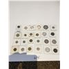 Image 1 : 24 antique Canadian coins, various years & denominations