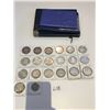 Image 1 : 24 Canadian silver dollar coins 1935 to 1967
