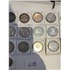 Image 3 : 24 Canadian silver dollar coins 1935 to 1967