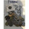 Image 3 : 8 lots of various coins from around the world, Ireland, China, France, Nigeria, Mexico, Switzerland,