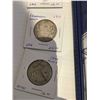 Image 4 : Lot of Canadian 50 cent pieces, 18 pieces ranging from 1910 to 1967