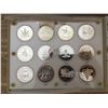 Image 3 : Giant lot of Canadian Silver dollars, approx 65 Canadian one dollar coins from 1960s to 1970s
