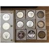 Image 4 : Giant lot of Canadian Silver dollars, approx 65 Canadian one dollar coins from 1960s to 1970s