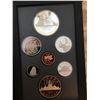 Image 5 : Four proof sets from Royal Canadian Mint, 1986, 1987, 1988 (1967 is missing the quarter)