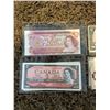Image 2 : Canadian two dollar bills, 1 from 1937, 11 from 1954, 1 from 1974, 5 from 1986