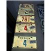 Image 1 : 5 Sask motorbike plates