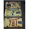 Image 2 : 5 Sask motorbike plates