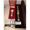 Image 1 : Rolex Tudor watch, Rolex oyster perpetual watch, Bulova watch in case w/diamonds