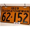 Image 1 : 2 - 1929 Sask Plates