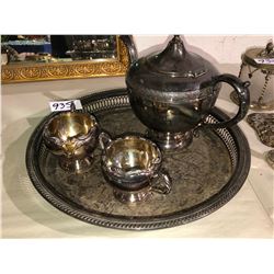 William Rogers Silver tea set (very nice)