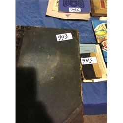 Wood Vallance catalog 1909, collector books
