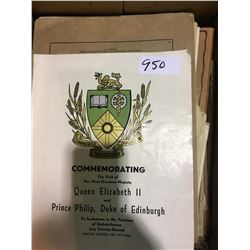 Numerous collectible books
