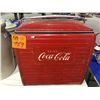 Image 1 : Old Coke metal picnic cooler