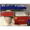 Image 3 : Old Coke metal picnic cooler