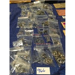 Approx 70 silver rings, many antique, lots of patterns, both male and female