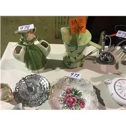 Several nice china pieces, Rosanna china, Rosan British pottery pitcher plus more