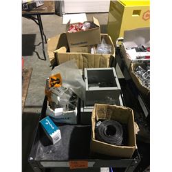 Electrical work cart with all contents