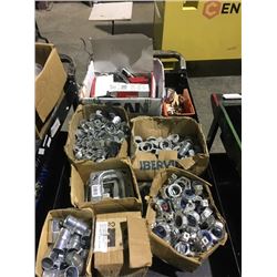 Electrical work cart with all contents