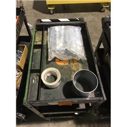 Electrical work cart with all contents