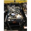 Image 1 : Electrical work cart with all contents