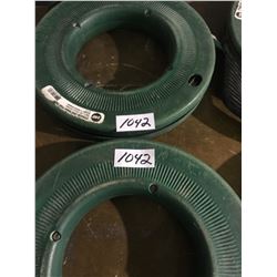 2 Greenlee 240ft steel fish tape