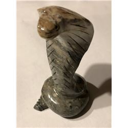 HUGE Beautiful Solid Gemstone COBRA SNAKE Soapstone 58.8 Grams