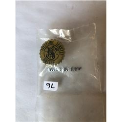Vintage "LIFETIME SERVICE POLICY" Pin in Original Bag