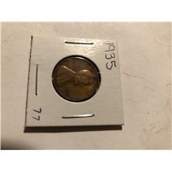 1935 Wheat Penny