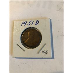 1951 D Wheat Penny