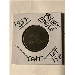 1857 US Flying Eagle Cent