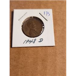 1948 D Wheat Penny