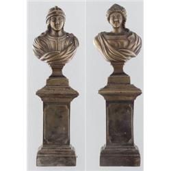 Noi és férfi büszt