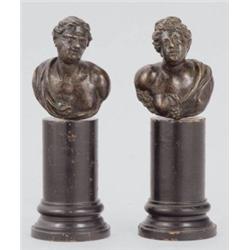 Noi és férfi büszt