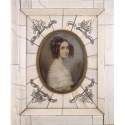 Dumas jelzéssel, 19. sz. második fele - Ifjú hölgy portréja