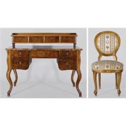 Íróasztal székkel