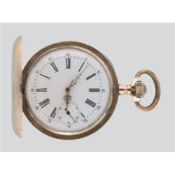 Duplafedelu férfi zsebóra