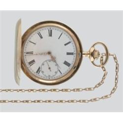 Duplafedelu férfi zsebóra