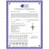 Image 2 : 0.19 CTW Black Color Diamond Cross Pendant 10KT Yellow Gold - REF-14M9H
