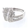 Image 1 : 0.85 CTW Diamond Ring 14K White Gold - REF-99M9F