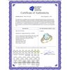 Image 2 : Natural 3.09 ctw Aquamarine & Diamond Engagement Ring 10K Yellow Gold - REF-49R2Z