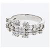 Image 1 : 1.39 CTW Diamond Ring 18K White Gold - REF-141Y5X