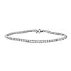 Image 1 : 0.84 CTW Diamond Bracelet 18K White Gold - REF-127M2F