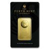 Image 1 : Genuine 1 oz 0.9999 Fine Gold Bar - Perth Mint