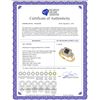 Image 2 : 0.35 CTW Cognac-brown Color Diamond Square-shape Cluster Ring 10KT Yellow Gold - REF-30H2M