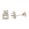 Image 1 : 0.28 CTW Diamond Earrings 14K White Gold - REF-41W7H