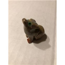 Solid Handcarved Gemstone WOLF Soapstone 18.5 grams